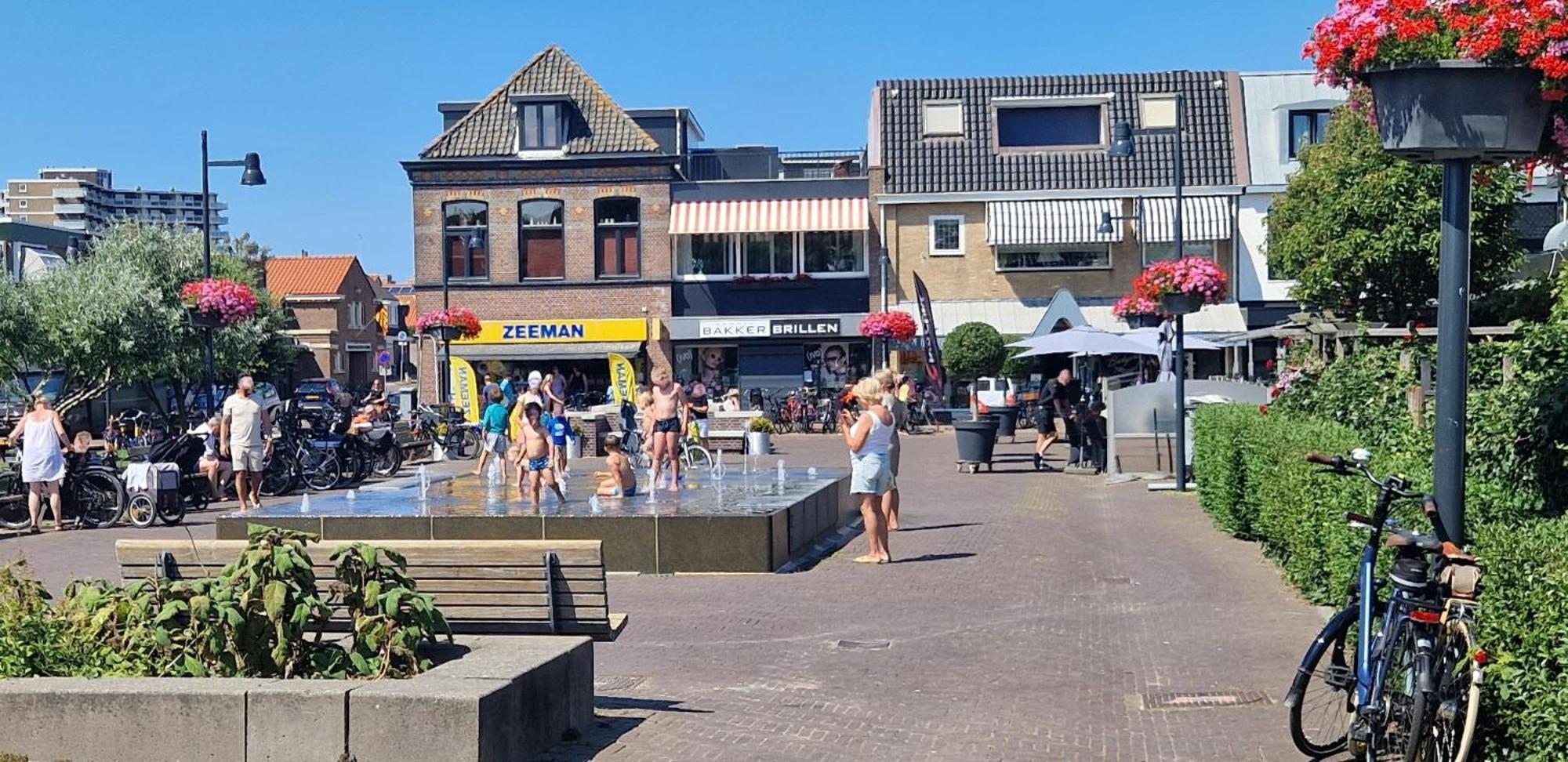 Der Springbrunnen Villa Egmond aan Zee Dış mekan fotoğraf